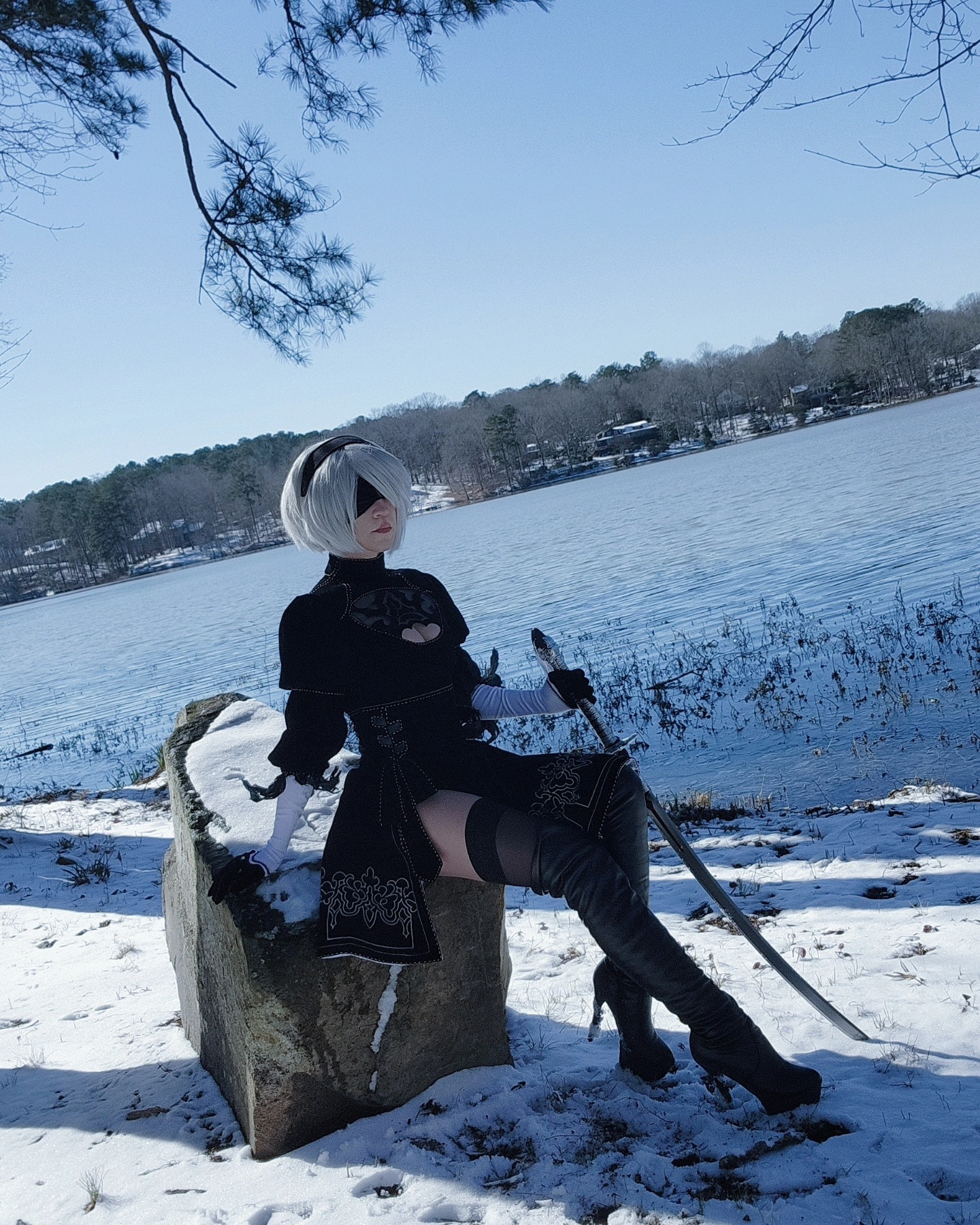 2B cosplay by @sunny_cosplay