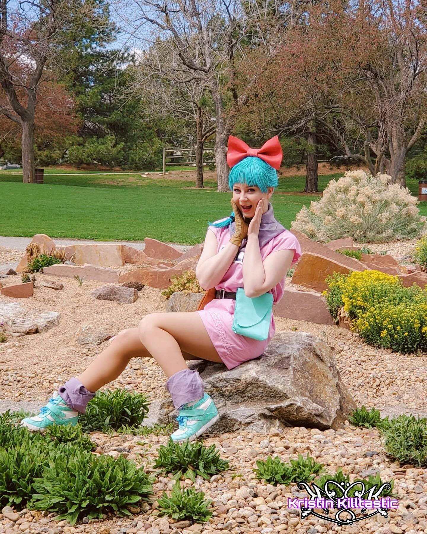 Bulma cosplay by @kristin_killtastic
